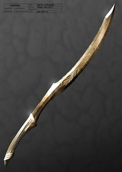 Egyptian Scimitar Sword
