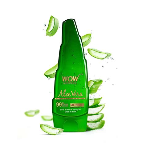 WOW Skin Science Aloe Vera Multipurpose Beauty Gel for Skin and Hair ...