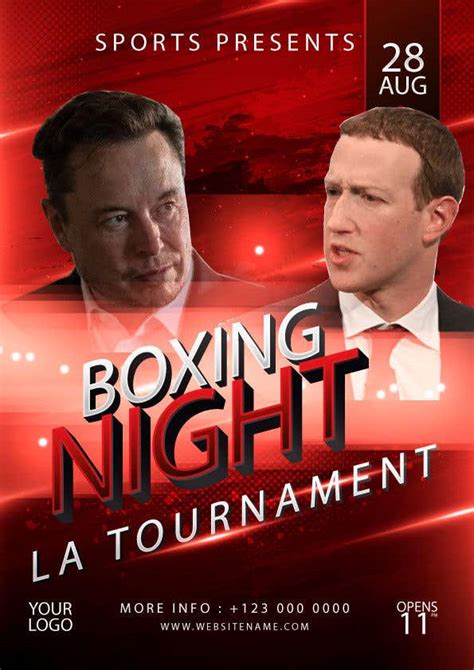 Entry #29 by Razzak2022 for Create poster for Elon Musk & Zuckerberg ...