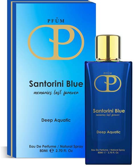PFUM Santorini Blue Eau De Perfume For Men 80ml | Extreme Long Lasting ...