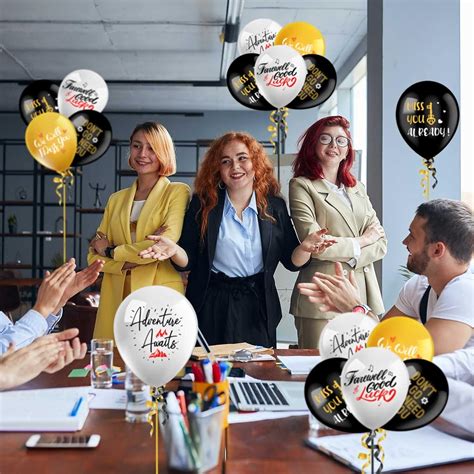 Buy 50 Pieces Coworker Going Away Party Balloons Decorations We Will ...