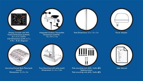 RainmanWeather IoT Professional LoRa Weather Station | Ubuy India