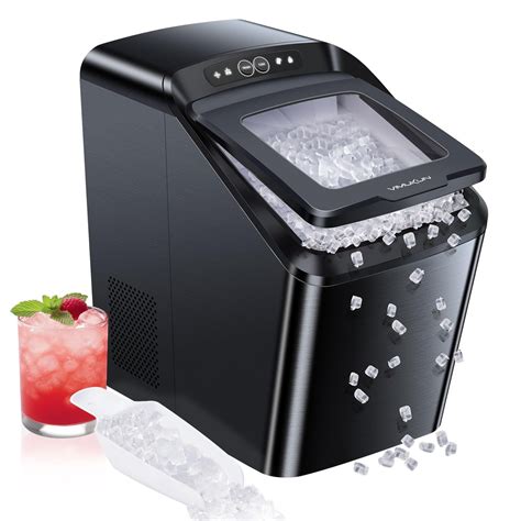 Ice Makers Countertop, Nugget Ice Maker Countertop, 30Lbs Per Day ...
