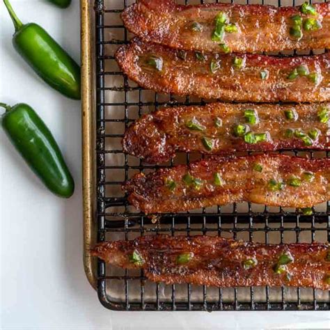 Candied Brown Sugar Jalapeno Bacon (Oven Baked) ⋆ DelMarValicious Dishes