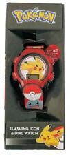Pokemon Flashing Icon and Dial LCD Watch Red Pikachu India | Ubuy