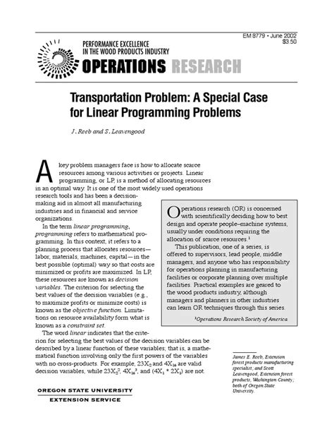 Types of Linear Programming Problems 的图像结果