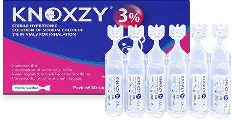 Buy KNOXZY Hypertonic Saline Inhalation Solution 3%. Inhalation ...