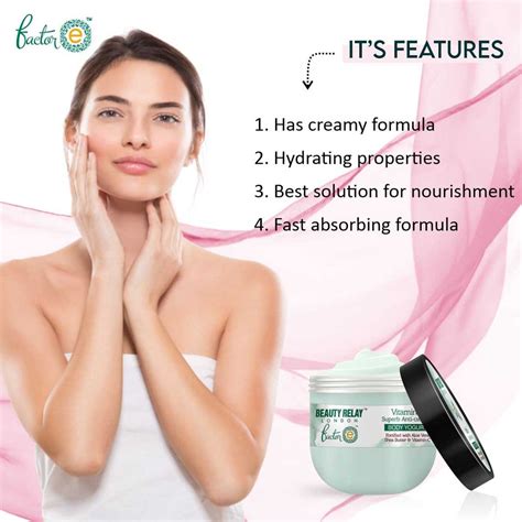Vitamin-E Superb Antioxidant Body Yogurt With Shea Butter, Vitamin-C,