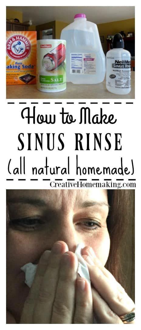 diy nasal rinse
