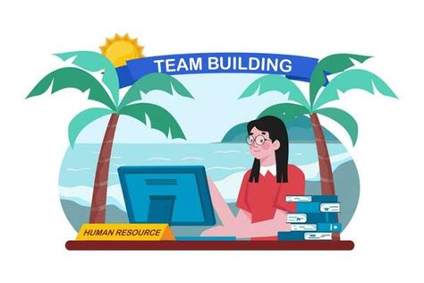 Team Building Background Design Vector 的图像结果