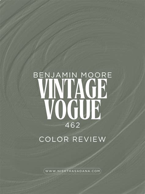 Benjamin Moore Vintage Vogue 462: Everything You Need To Know - NISH