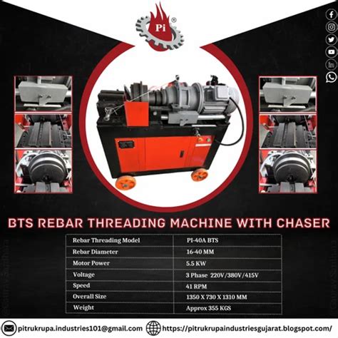 Rebar Threading Machine - PI-HGS45 Rebar Thrading Machine Manufacturer ...