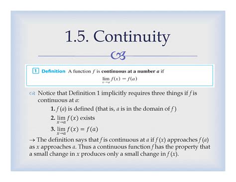 Image result for Continuity Explained Calculus