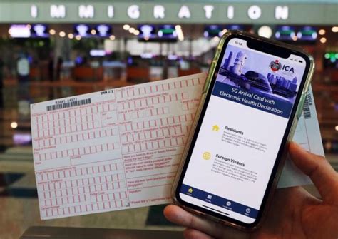 SG Arrival Card to stay permanently due to benefits, Singapore News ...