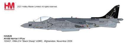 AV-8B Harrier II Plus 165421, VMA-214 "Black Sheep",USMC, Afghanistan ...