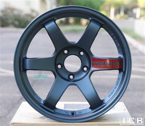 Rays Volk Racing TE37SL Matte Blue Gunmetal / Mag Blue Wheels 18X9.5 ...