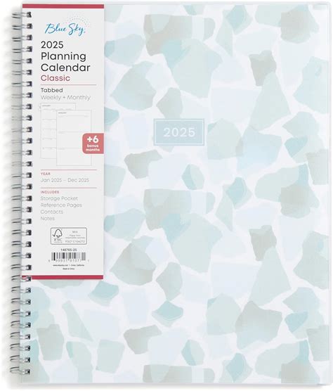 Blue Sky 2025 Weekly and Monthly Planner, January India | Ubuy