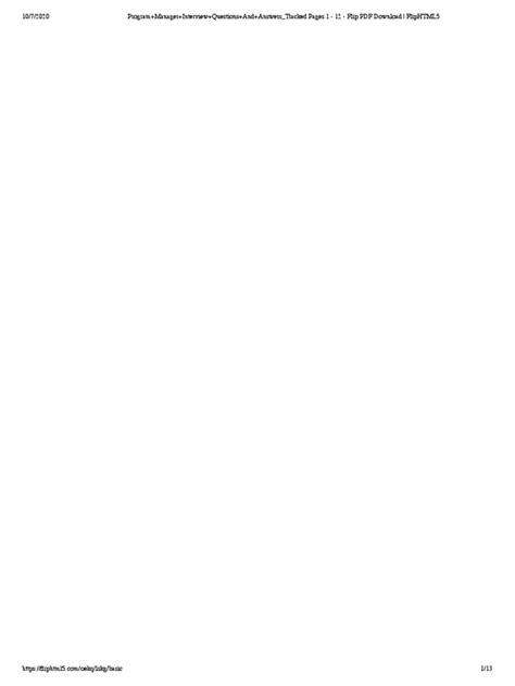 Image result for Program Manager Interview Questions Answers