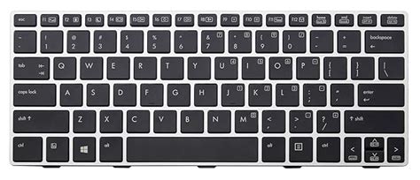 Amazon.in: Buy New US Black with Silver Frame Backlit Laptop Keyboard ...