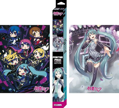 Buy Hatsune Miku Posters Hatsune Miku Boxed Poster Set Online in India ...