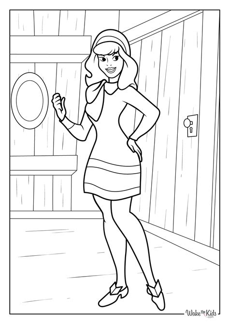 Daphne Scooby Doo Coloring Pages My Attempt At Redesigning “Velma”