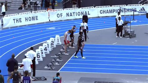 High School Boys' 60m Hurdles Championship, Semi-Finals 1 | Adidas ...