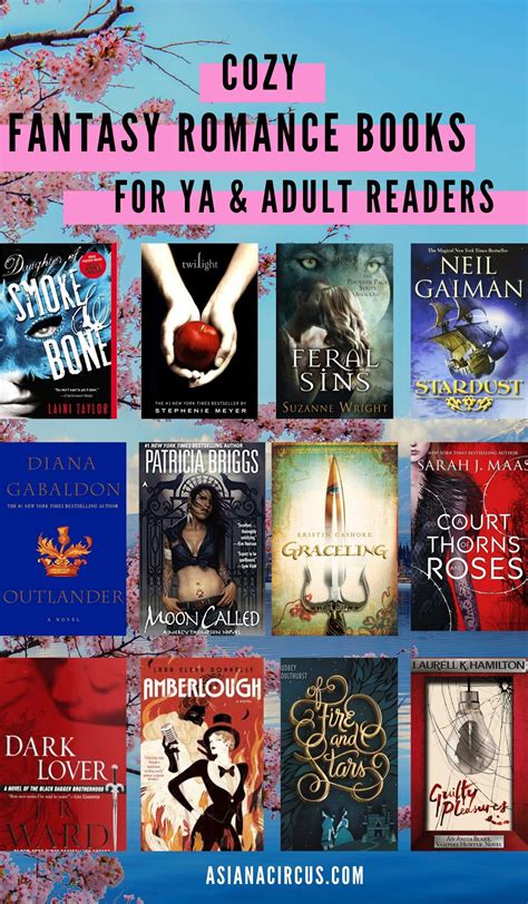 54 Best Romance Fantasy Books Of All Time | Romantic fantasy book ...