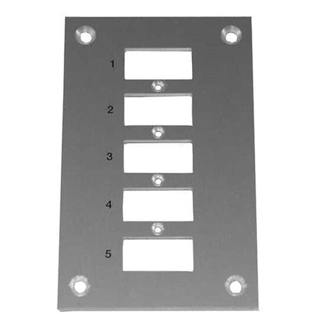 Digi-Sense Thermocouple Mounting Panel, Vertical, Standard Connectors ...