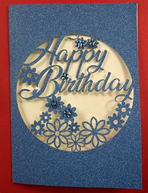 birthday card ideas cricut