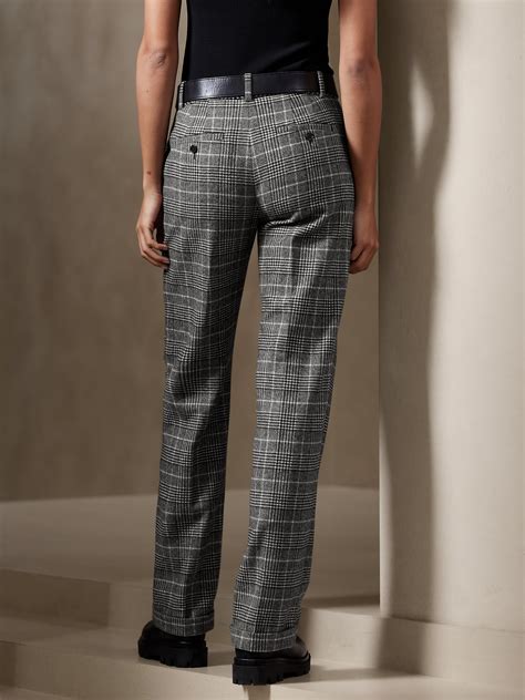Brooke Plaid Pants | Banana Republic