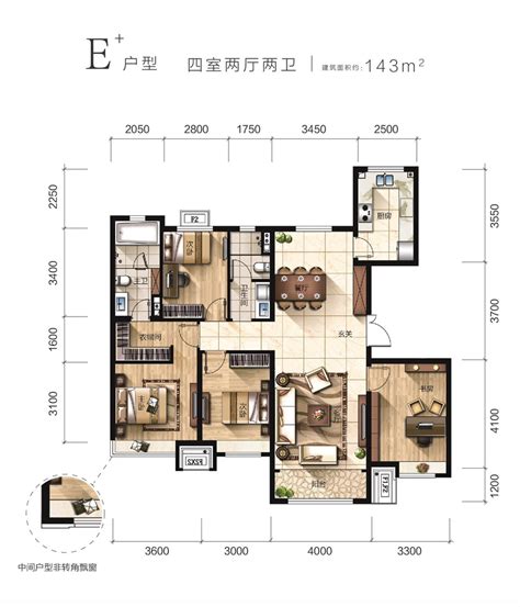 北京市顺义区梅兰居两室一厅一厨一卫60平米-v2户型图 - 小区户型图 -躺平设计家