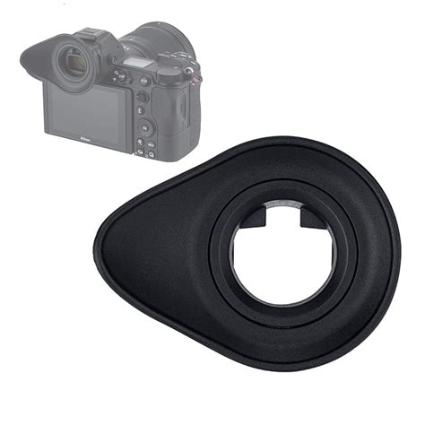 JJC EN-DK29II Ergonomic Large Eye Cup for Nikon Z6 Z7, 360° Rotatable ...