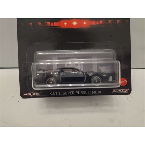 K.I.T.T. KNIGHT RIDER/COCHE FANTASTICO SUPER PURSUIT MODE 1:64 HOT ...