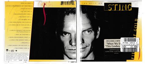 Płyta CD Sting - Fields Of Gold The Best Of Sting 1994 I_______________ 14346499906 - Sklepy ...