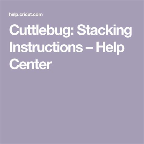 Image result for Cuttlebug Help