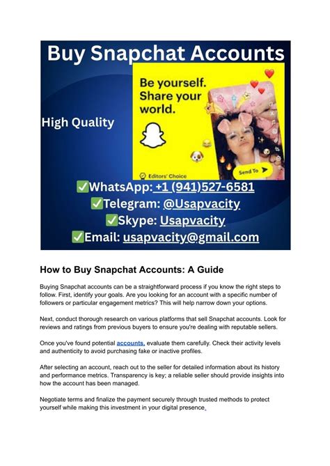 PPT - buy snapchat accounts PowerPoint Presentation, free download - ID ...