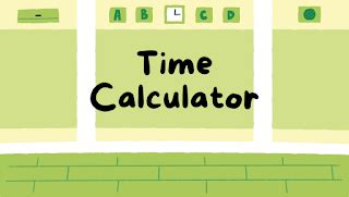 Image result for Adding Time Calculator
