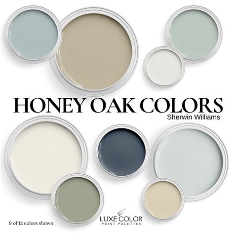Honey oak color palette sherwin williams paint colors that can go with ...