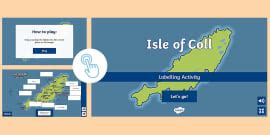 Isle of Coll Map Activity - Scottish Teaching Resource