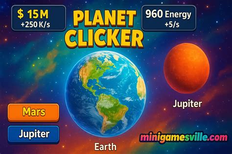 Planet Clicker - Play Online for Free!