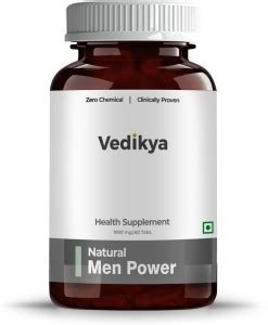 Vedikya Natural Men Power Health Supplement with Ginseng, Ashwagandha ...