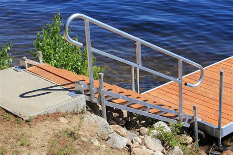 Photo gallery aluminum dock stairs boat docks – Artofit