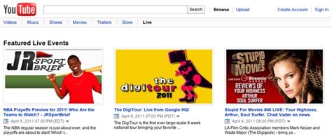 Image result for HTTP Youtube.com Live