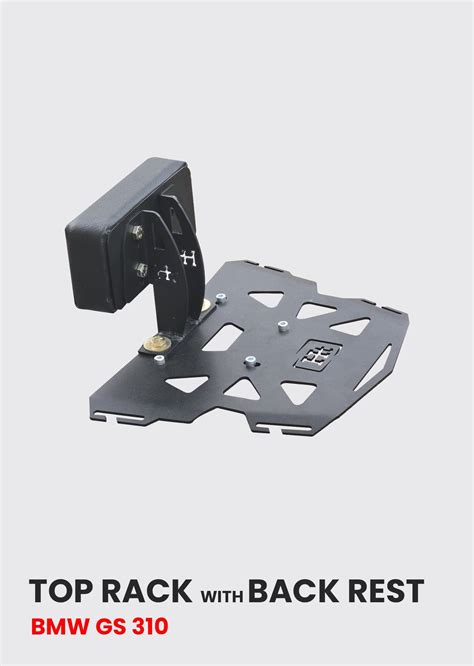 BMW G 310 GS TOP RACK WITH SEAT REST - SB 969 – Moto Modz