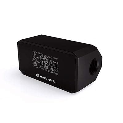 Bykski Water Cooling Digital Flow Meter Temperature India | Ubuy
