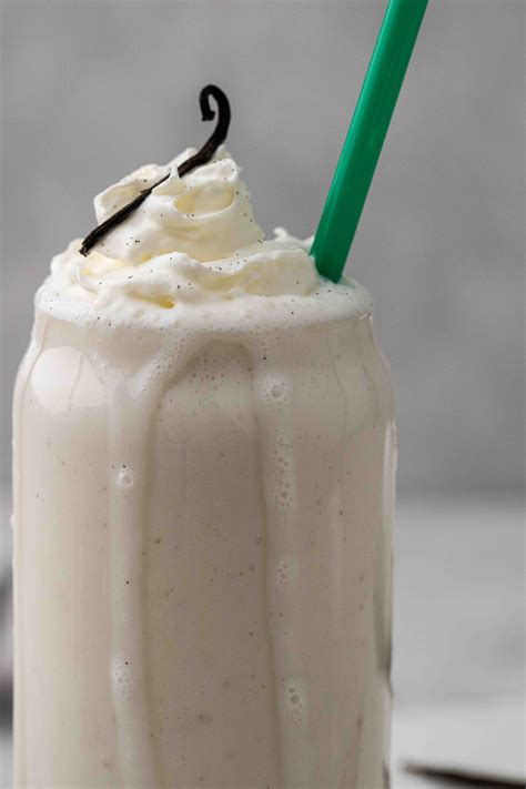 Starbucks Vanilla Bean Frappuccino with No Ice Cream - Lifestyle of a ...