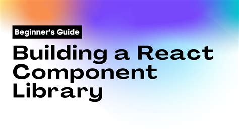 Create React Library Tutorial 的图像结果