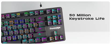 Amazon.in: Buy Cosmic Byte CB-GK-16 Firefly TKL Mechanical Gaming ...