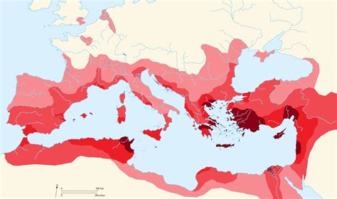 Origin Christianity Religion Map