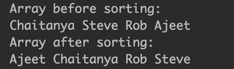 Image result for Selection Sort String Array Java